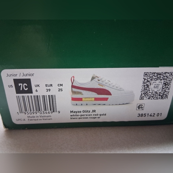 Puma Mayze Glitz JR Sneakers. - Picture 9 of 9